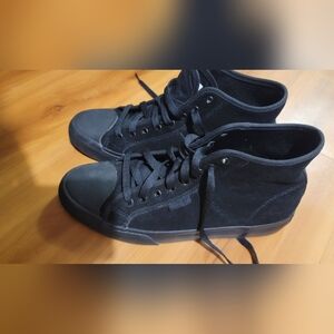 DC Black High-Top Men's Sneakers